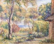 Pierre-Auguste Renoir Paysage a Cagnes painting